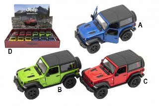 Obrázek z Auto Kinsmart Jeep Wrangler 2018 pevná střecha (12) 